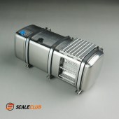 Revolution stainless steel fuel Tank & AD blue 2in1 with steps ,SCALECLUB artwork