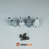 SCALECLUB metal 1:14 front axel Suspension spring holder