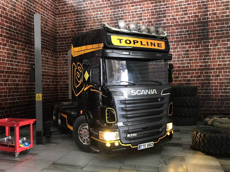 tamiya scania topline