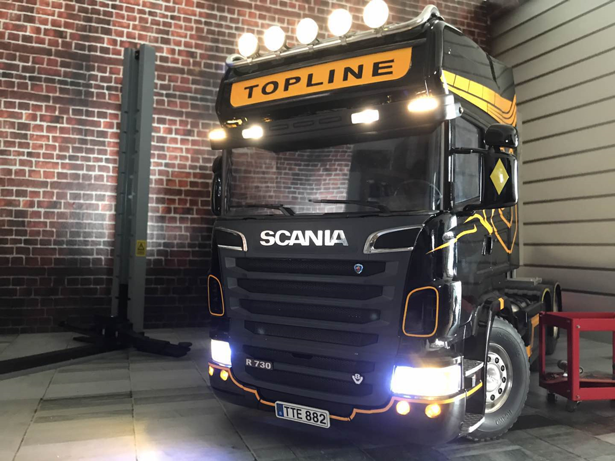 tamiya scania topline