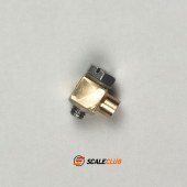 SCALECLUB Hydraulic connection union Type L weld copper pipe 2.5mm to Screw 3.0mm
