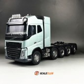 SCALECLUB 1/14 full metal VOLVO 10X10 chassis with rear steering driver axle