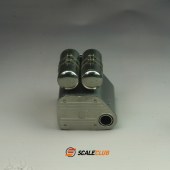 SCALECLUB 1/14 MAN F2000 metal Exhaust box