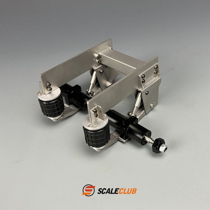 1/14 Trailer metal airbag suspension