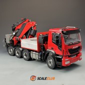 SCALECLUB 1/14 IVECO 8X8 with rear steering F1650 cranne